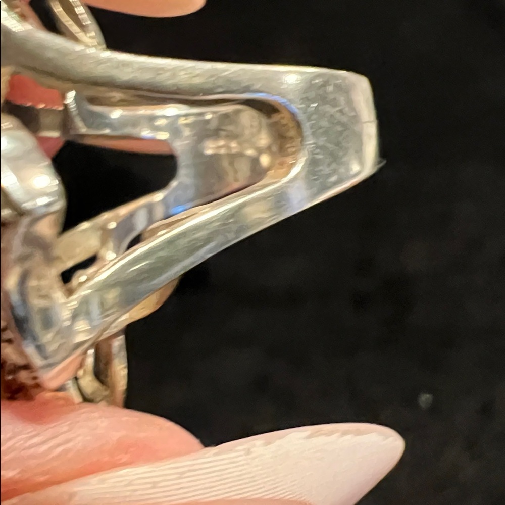 Elegant mother of pearl ring - Picture 4 of 5